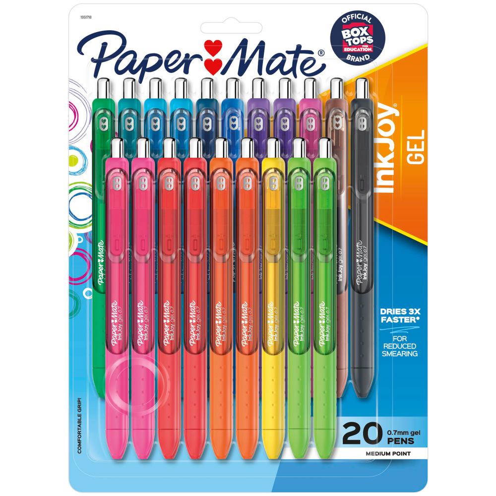 Paper Mate InkJoy Gel Pen, Retractable,